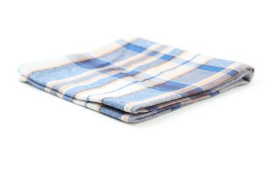 beyaz zemin üzerine peçete