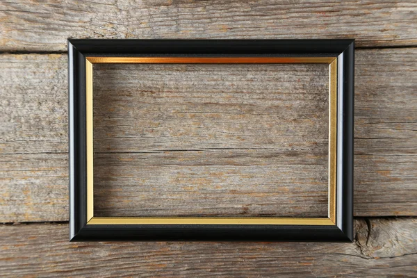 木製の背景上のフレーム — ストック写真