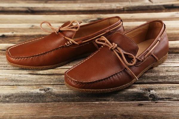Мода коричневые туфли о — стоковое фото