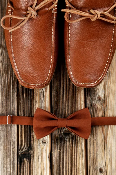 Scarpe moda marrone — Foto Stock
