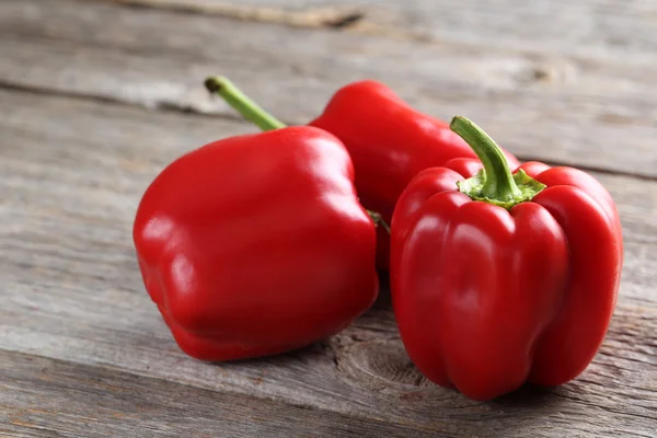 Red fresh  peppers — Stock Photo, Image