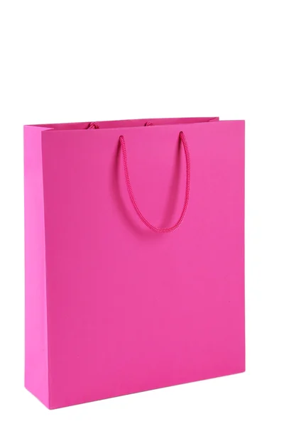 Crimson shopping bag — Stock Photo, Image