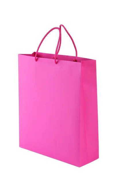 Crimson shopping bag — Stock Photo, Image