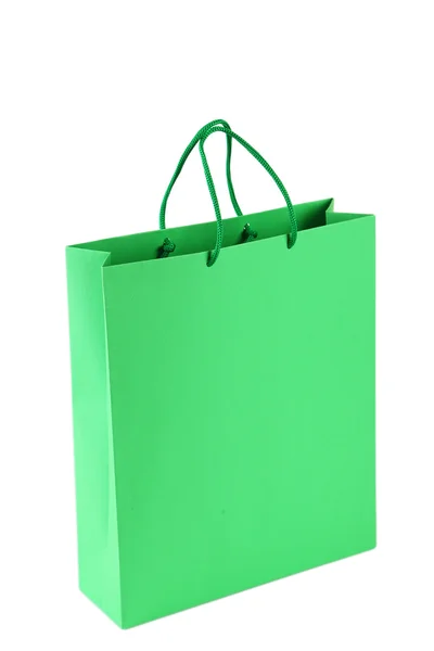 Groene boodschappentas — Stockfoto