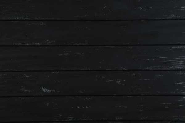 Black wooden background — Stock Photo, Image