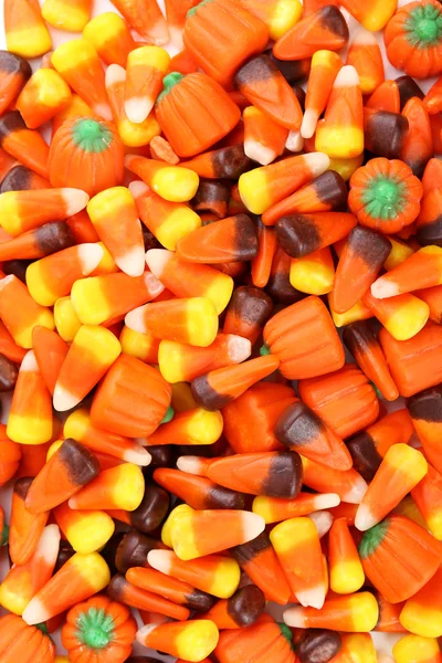 Halloween candy corns — Stock Photo, Image