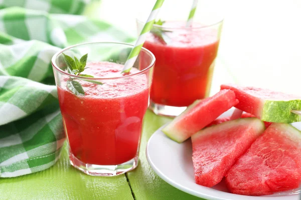 Fresh watermelon juice — Stock Photo, Image