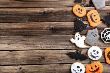 Taze Cadılar Bayramı gingerbread çerezleri