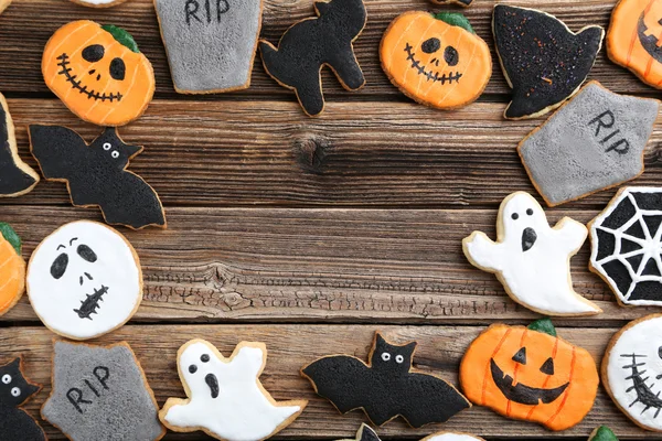 Taze Cadılar Bayramı gingerbread çerezleri