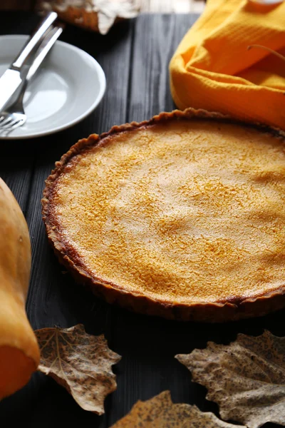 Tasty pumpkin pie — Stock Photo, Image