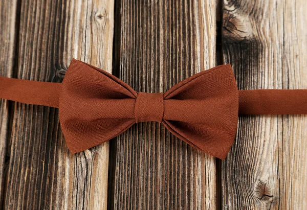 Brown bow tie — Stock Photo, Image