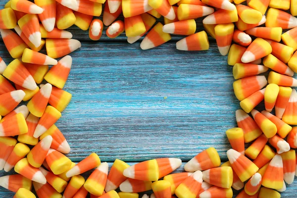 Halloween candy corns — Stock Photo, Image