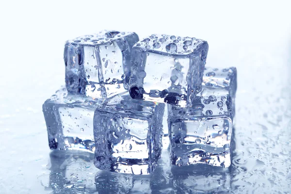 Cubos de hielo para cócteles — Foto de Stock