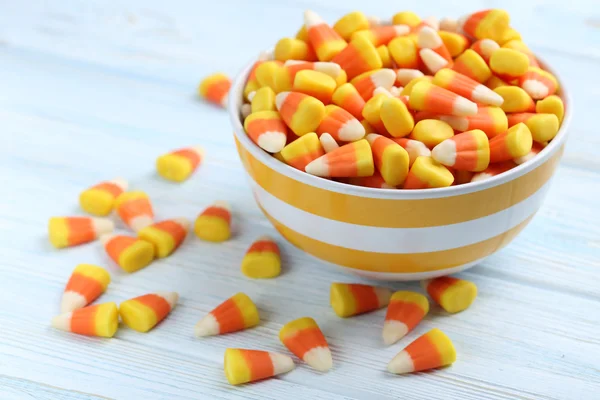 Halloween candy corns — Stock Photo, Image