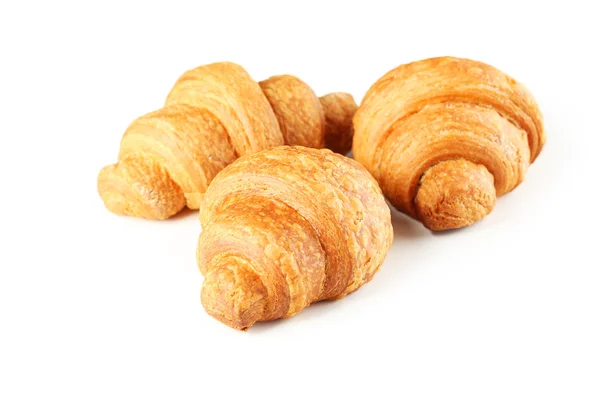 Ízletes, friss croissant-t — Stock Fotó