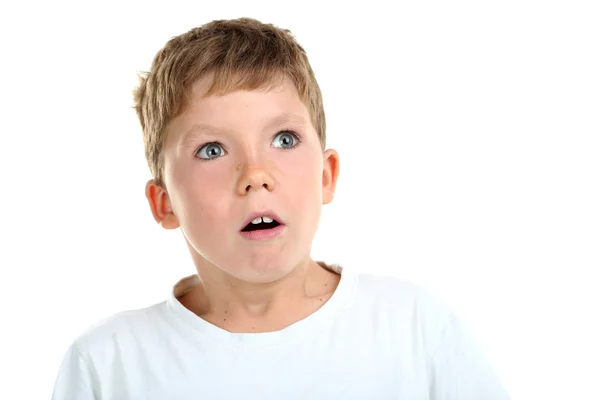 Retrato de niño emocional — Foto de Stock