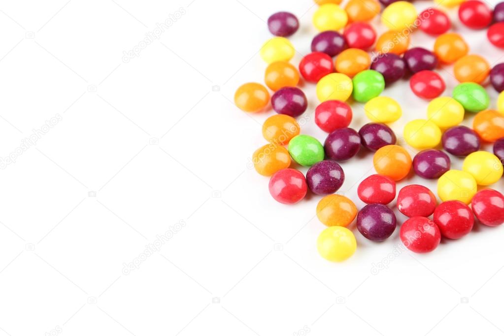 Sweet colorful candies