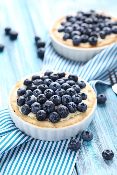 Tarte aux bleuets maison — Photo