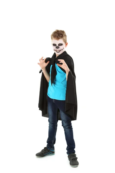 Niño pequeño disfrazado de Halloween — Foto de Stock