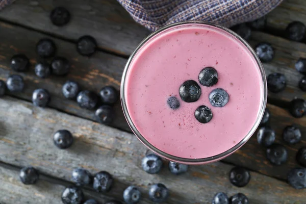 Świeży smoothie Blueberry — Zdjęcie stockowe