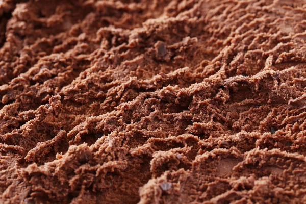 Chocolate fundo de sorvete — Fotografia de Stock