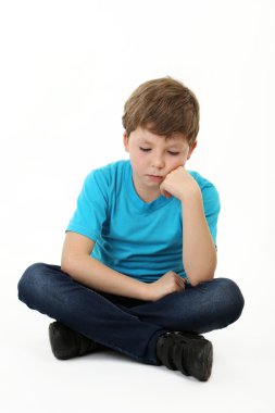 güzel bir çocuk portresi