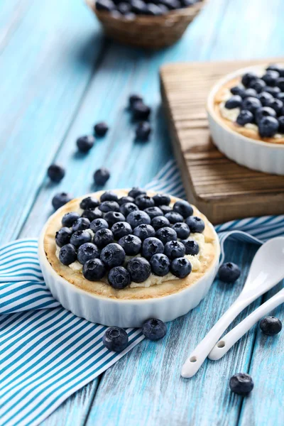 Tartes aux bleuets maison — Photo