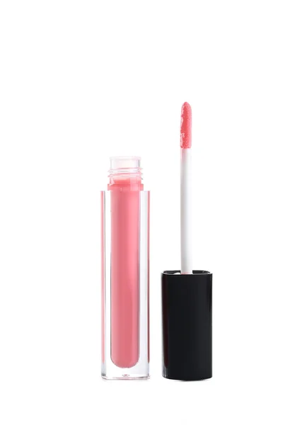 Lips gloss pink terisolasi — Stok Foto