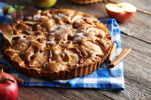 Eigengemaakte appeltaart — Stockfoto