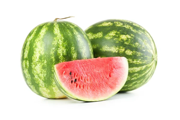 Färska välsmakande vattenmeloner — Stockfoto