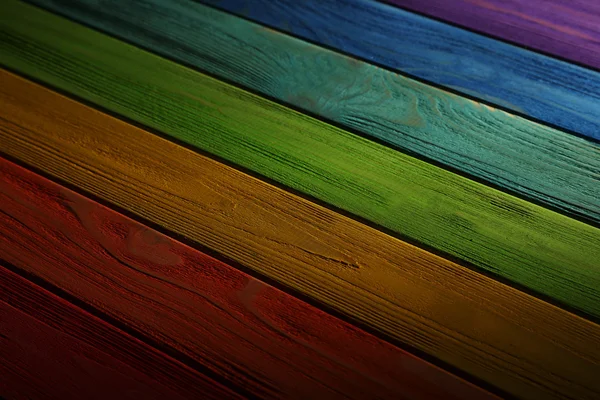 Textura de madera colorida vieja — Foto de Stock