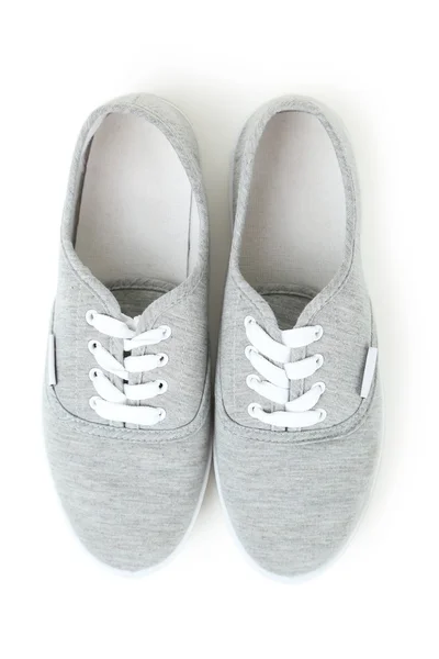 双灰色的鞋子 — 图库照片
