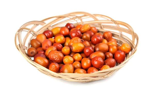 Bayas maduras de jujube — Foto de Stock