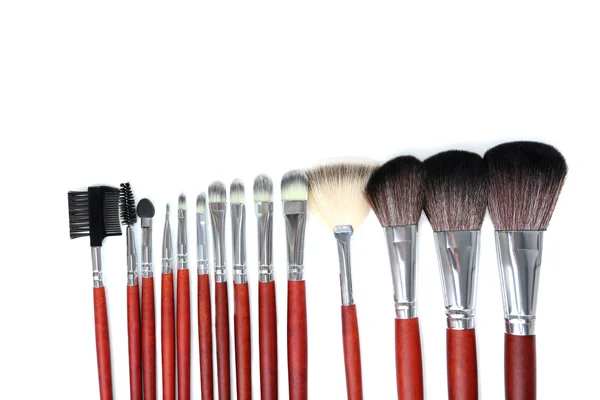 Set pennelli trucco — Foto Stock