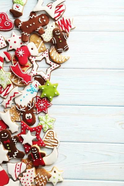 Christmas cookies bakgrund — Stockfoto