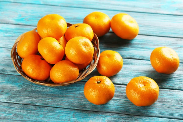 Стиглі свіжі мандарини — стокове фото