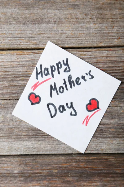 Szczęśliwa kartka Dnia Matki — Zdjęcie stockowe