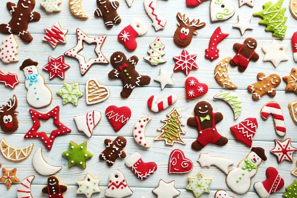 Galletas de Navidad respaldadas — Foto de Stock