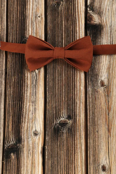 Brown bow tie — Stock Photo, Image