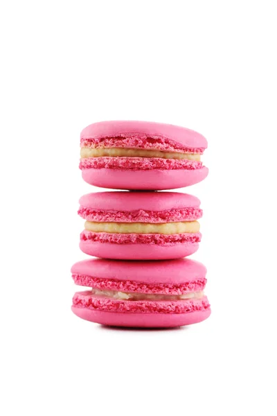 Tasty pink macarons — Stock Photo, Image