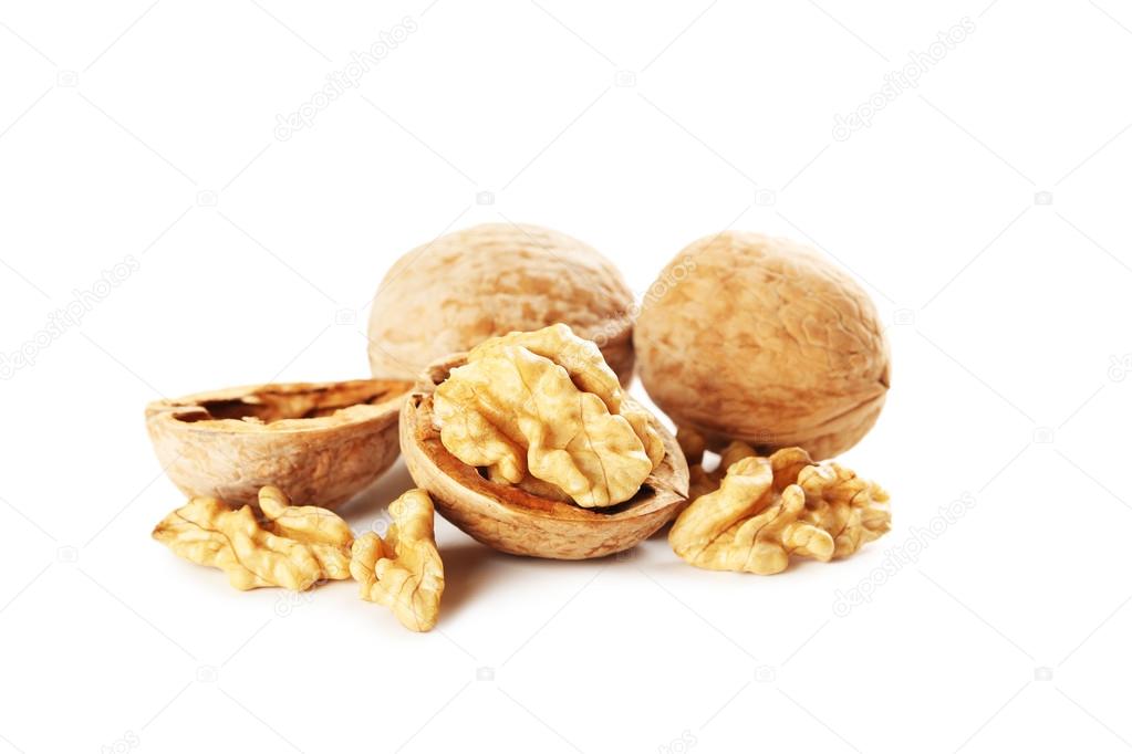 healthy walnuts in shells