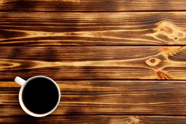 Tasse heißen Kaffee — Stockfoto