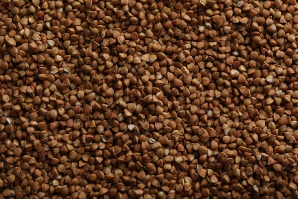 Pilha de sementes de trigo mourisco fundo — Fotografia de Stock
