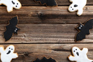 Taze Cadılar Bayramı gingerbread çerezleri