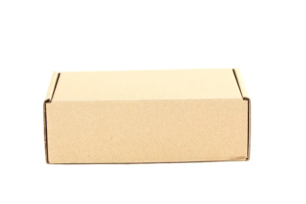 Closed  cardboard box — Stock Photo, Image