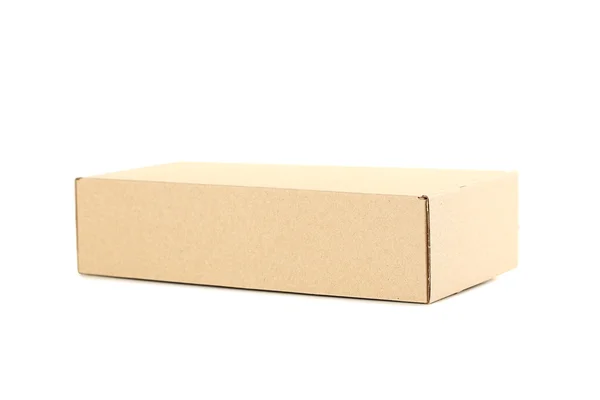 Caja de cartón cerrada — Foto de Stock