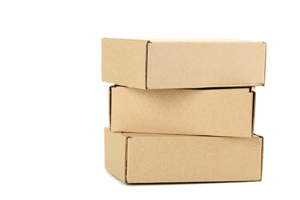 Empty cardboard boxes — Stock Photo, Image