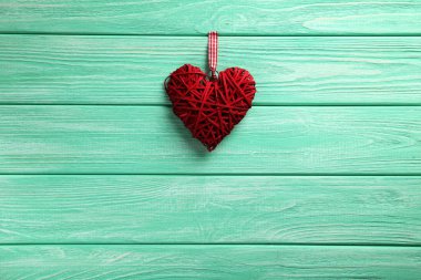 Dekoratif aşk kalp