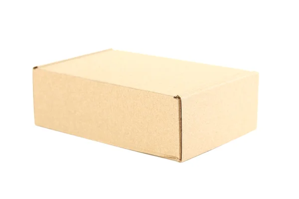 Boş karton kutu — Stok fotoğraf