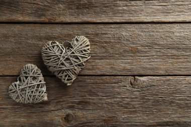 Dekoratif sevgi kalpleri